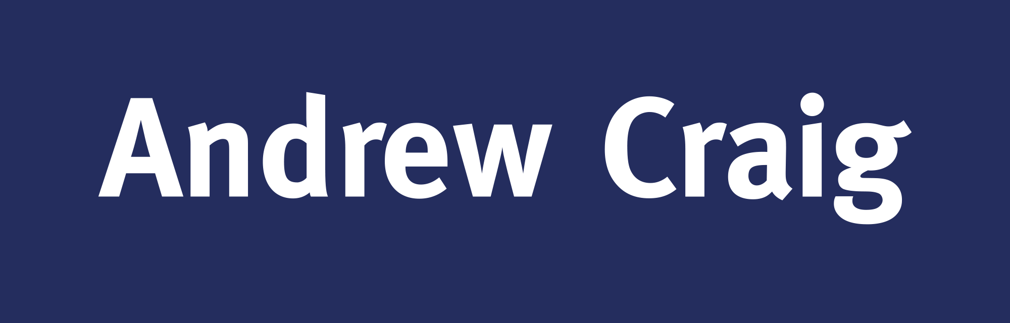 Andrew Craig                                                 logo
